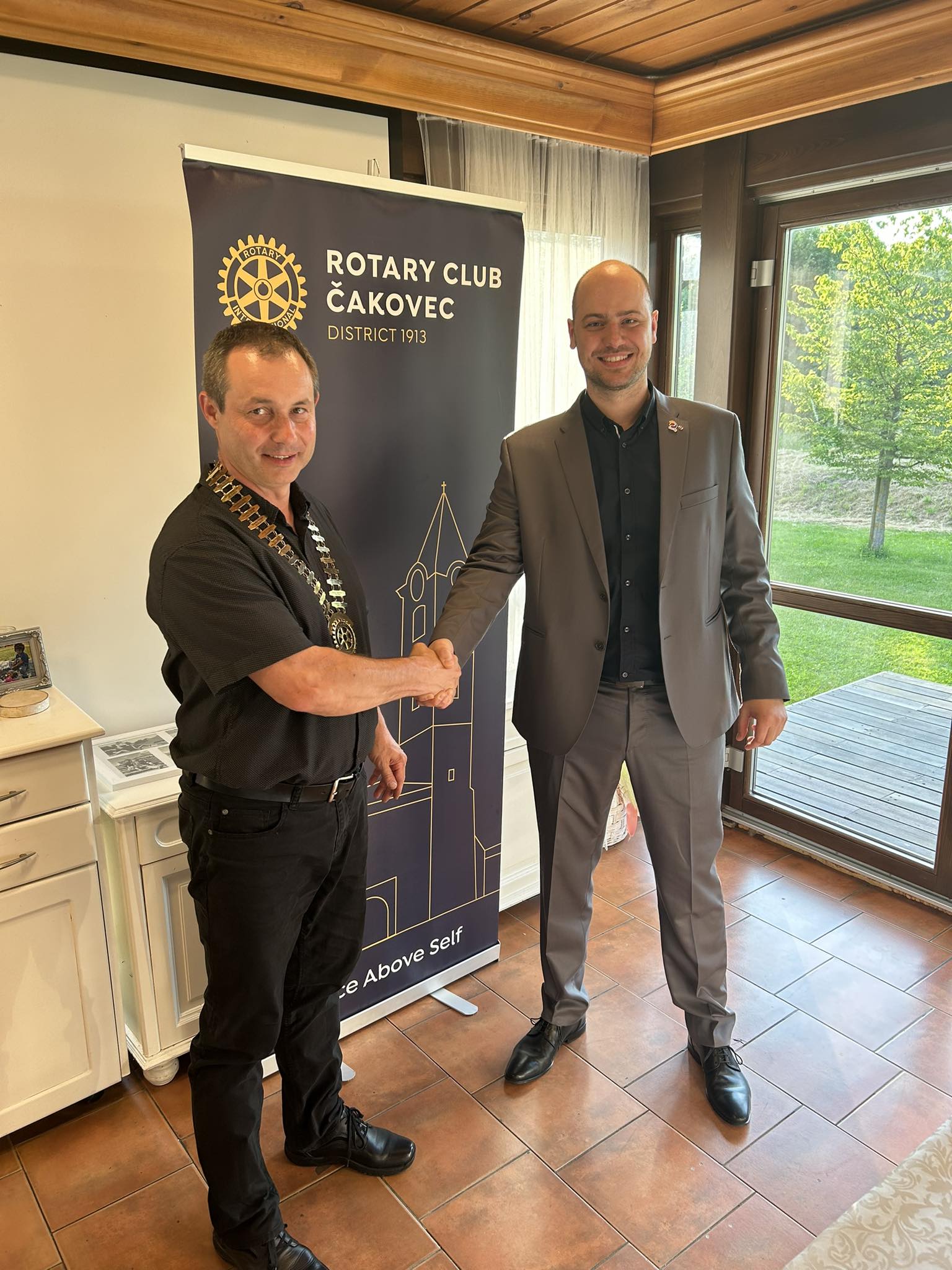 ROTARY KLUB ČAKOVEC Novi predsjednik je Luka Munđar
