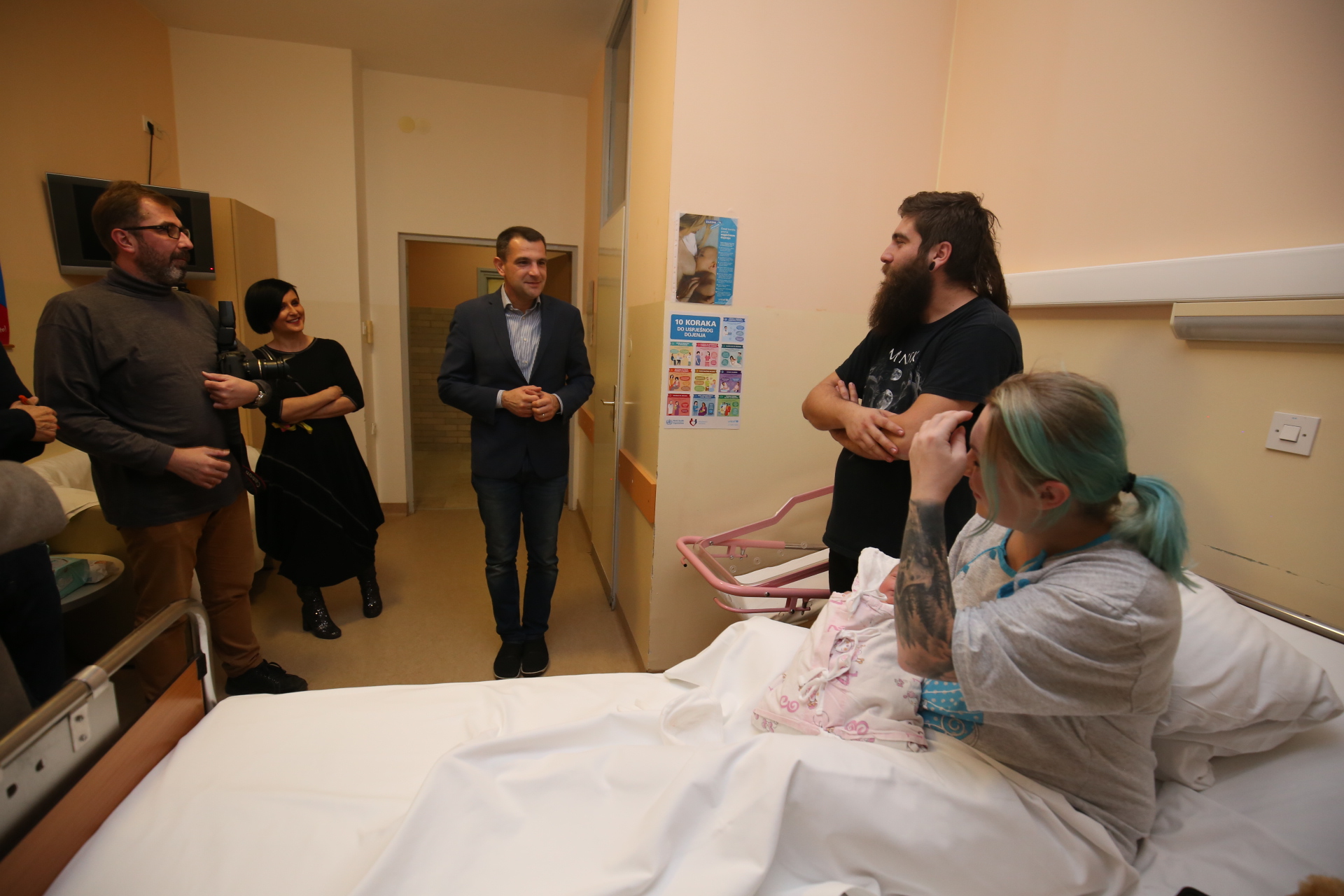 Mala Alisa prva beba u Međimurju u novoj godini