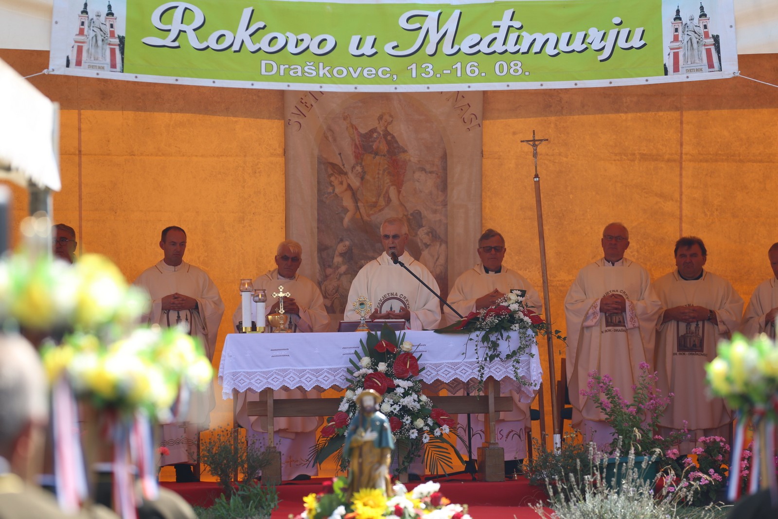 ROKOVO U MEĐIMURJU Procesija i sveta misa u Draškovcu