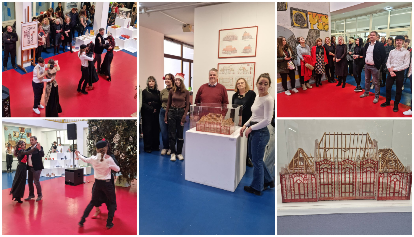 Izložba u Graditeljskoj školi Čakovec – predstavili radove sa secesijskim motivima