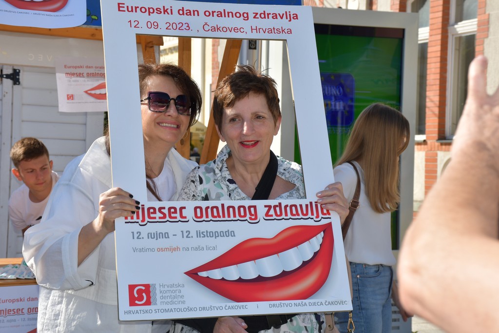 ZA ZDRAV OSMIJEH U Čakovcu obilježen Europski dan oralnog zdravlja