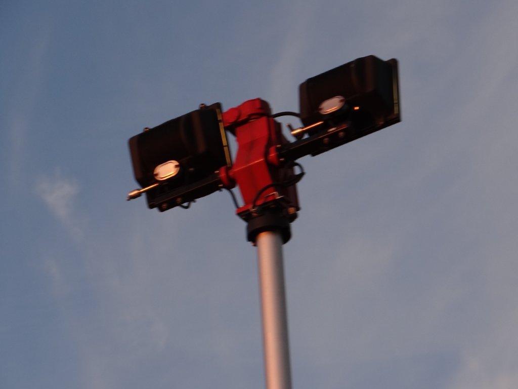 Vatrogasna vježba na obali Mičigen jezera