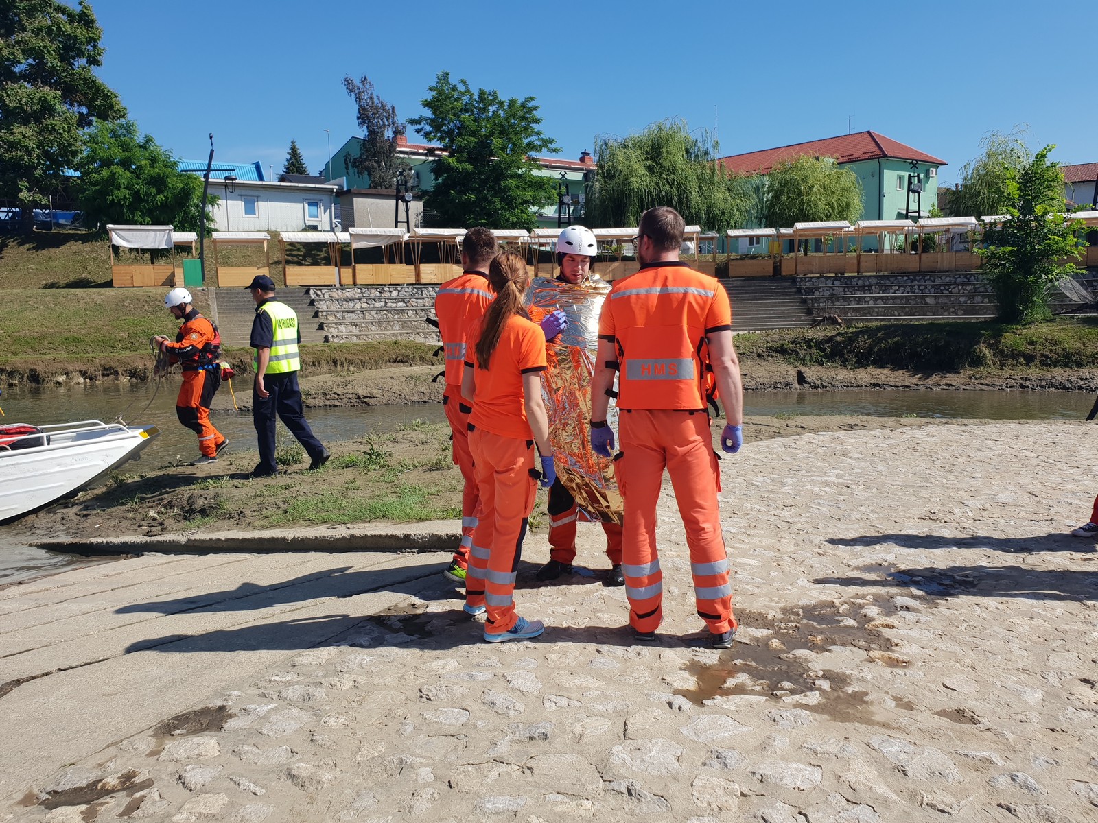 Vježba u Murskom Središću ‘Poplava 2019.’