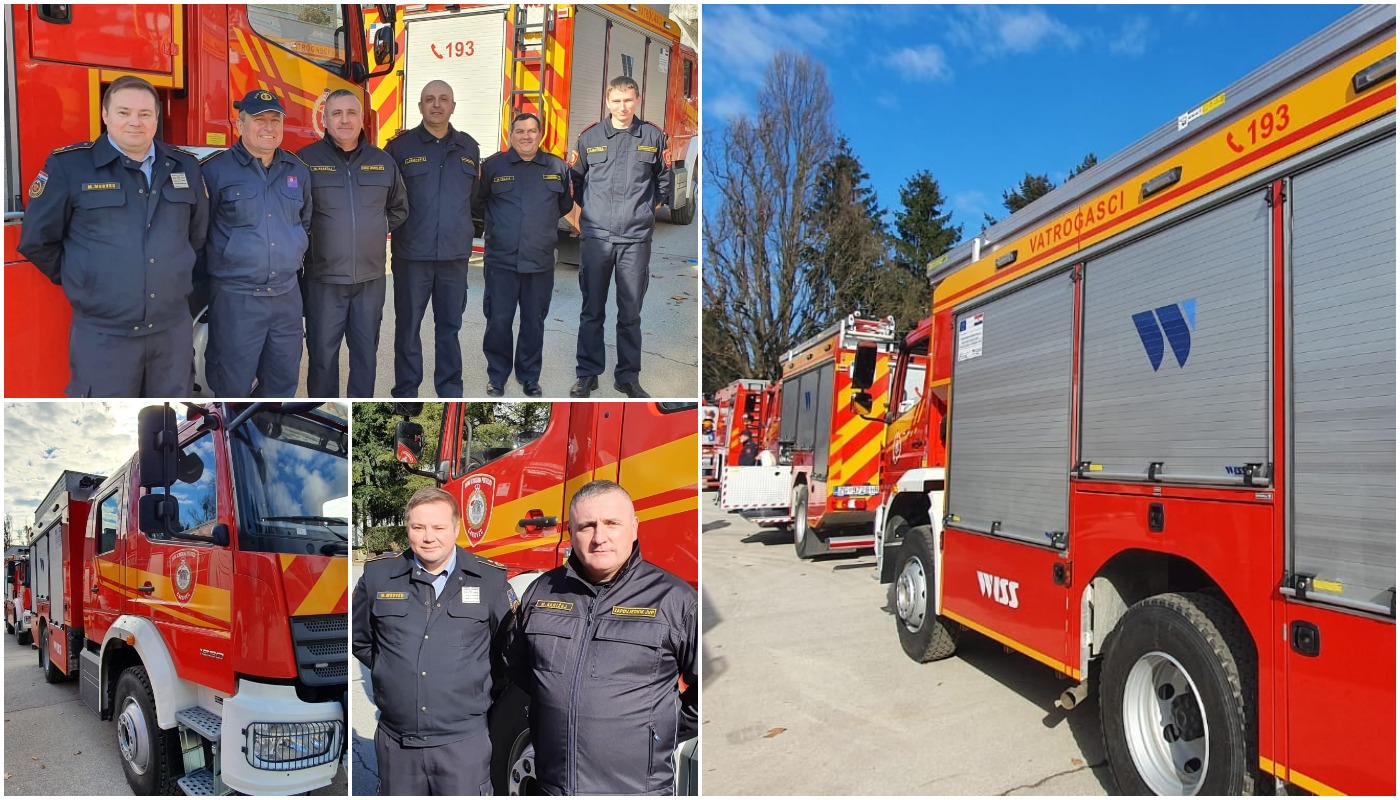 Međimurski vatrogasci moderniziraju se s četiri nova vozila!