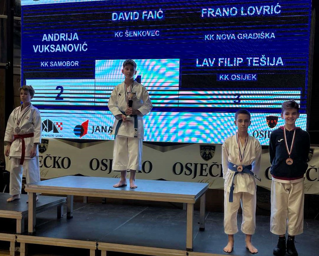 SJAJAN USPJEH Karate centar Šenkovec ima šest državnih prvaka!