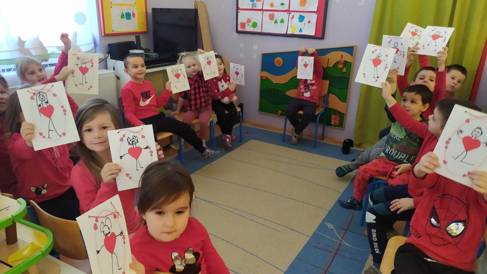 Valentinovo u Dječjem vrtiću Cvrčak