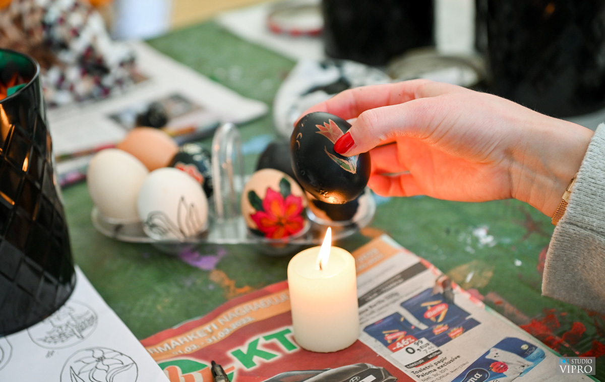 Biserka Vučenik učenike Srednje škole Prelog naučila kako izraditi črnu pisanicu