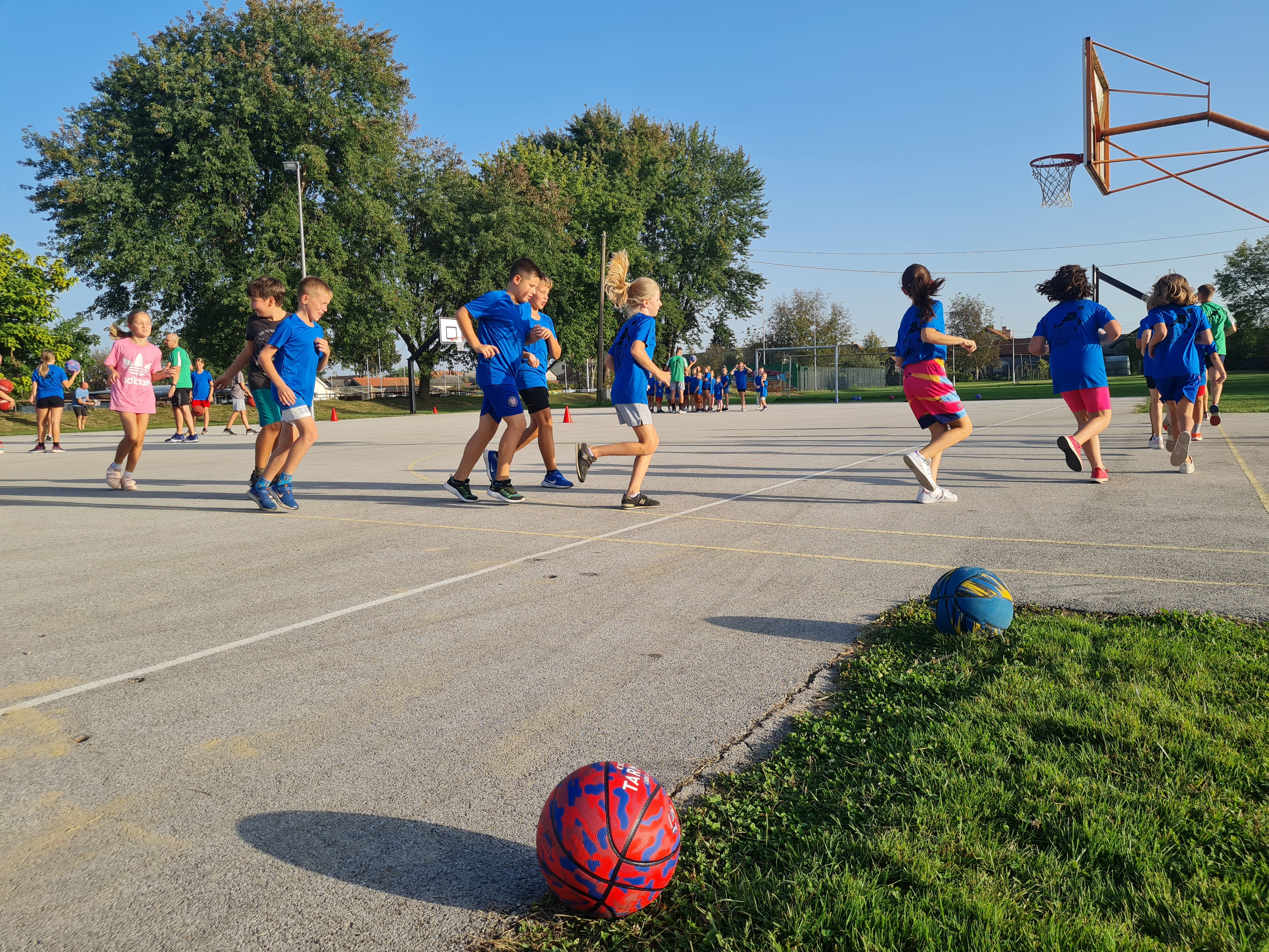 Mladi dobravski sportaši – košarka
