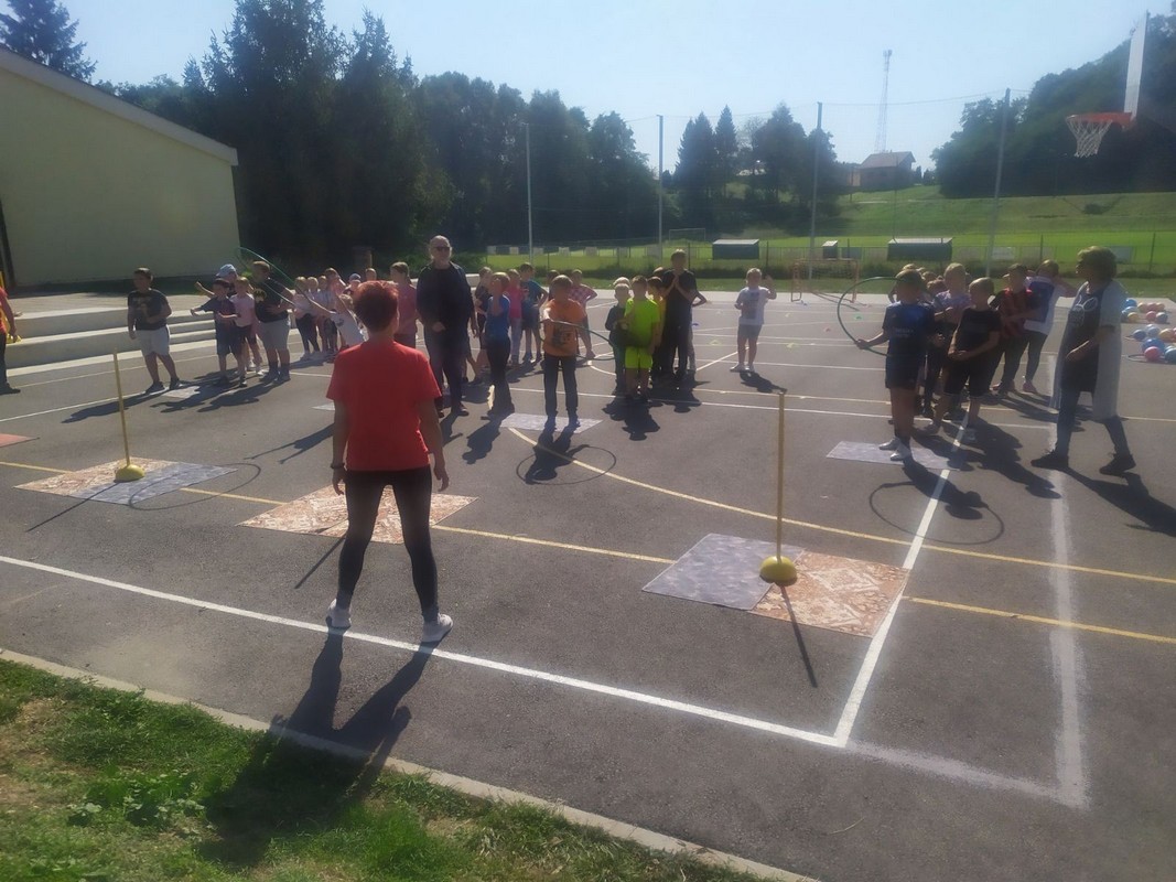 SPORT I DRUŽENJE Mališani iz vrtića ‘Maslačak’ uključili su se u obilježavanje Europskog tjedna sporta