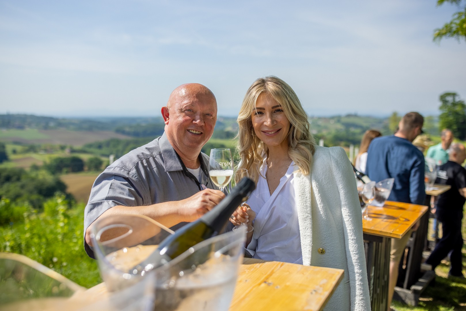 Na Mađerkinom bregu održan Pjenušavi doručak u vinogradu