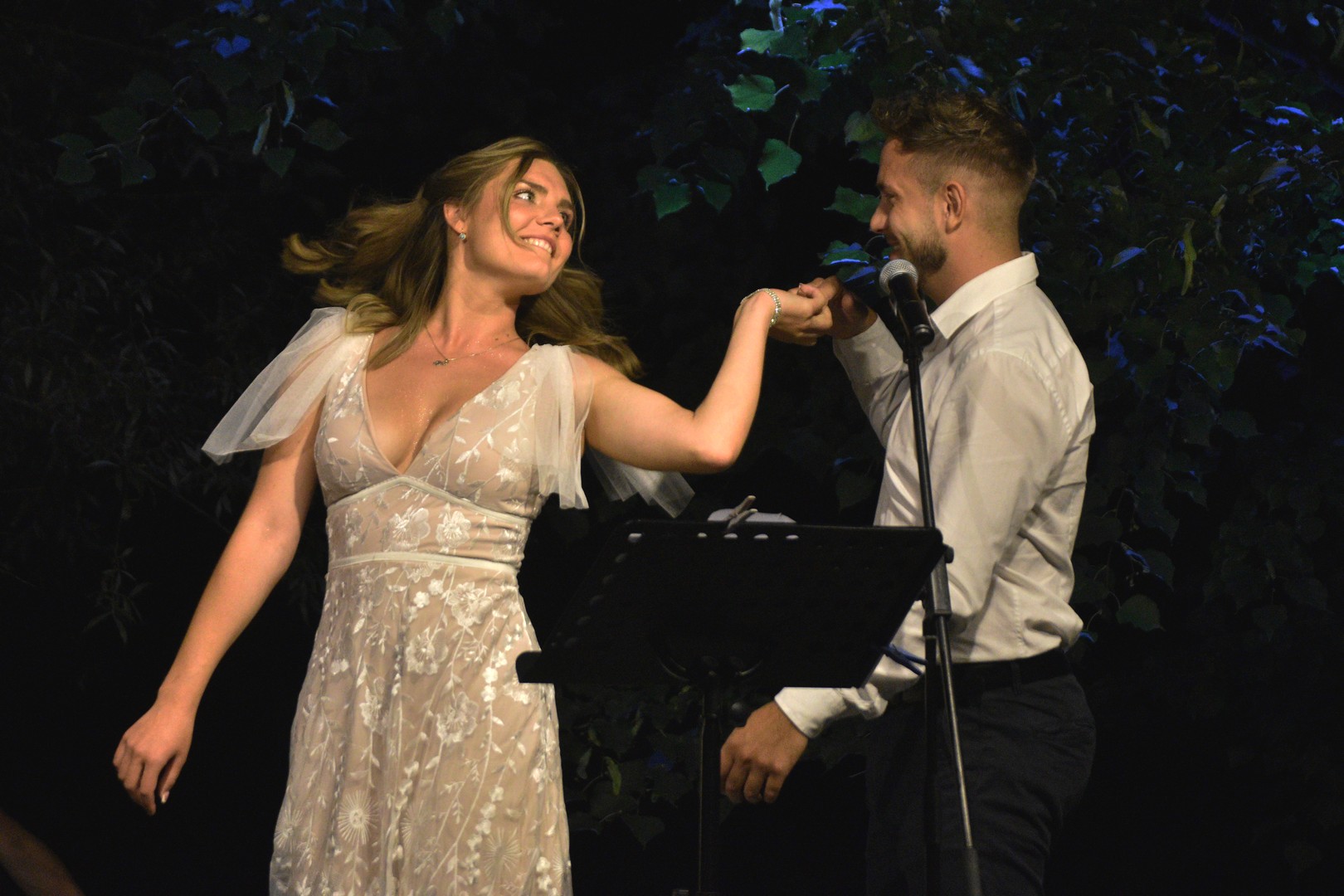 Koncert ‘Klasika uz Muru’: Dominik Padarić i Gabrijela Hrženjak zapjevali pod zvjezdanim nebom