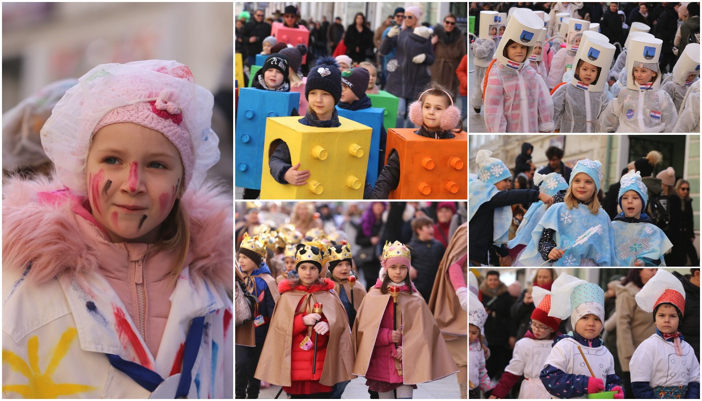 DJEČJI FAŠNIK Male maškare zavladale centrom Čakovca!