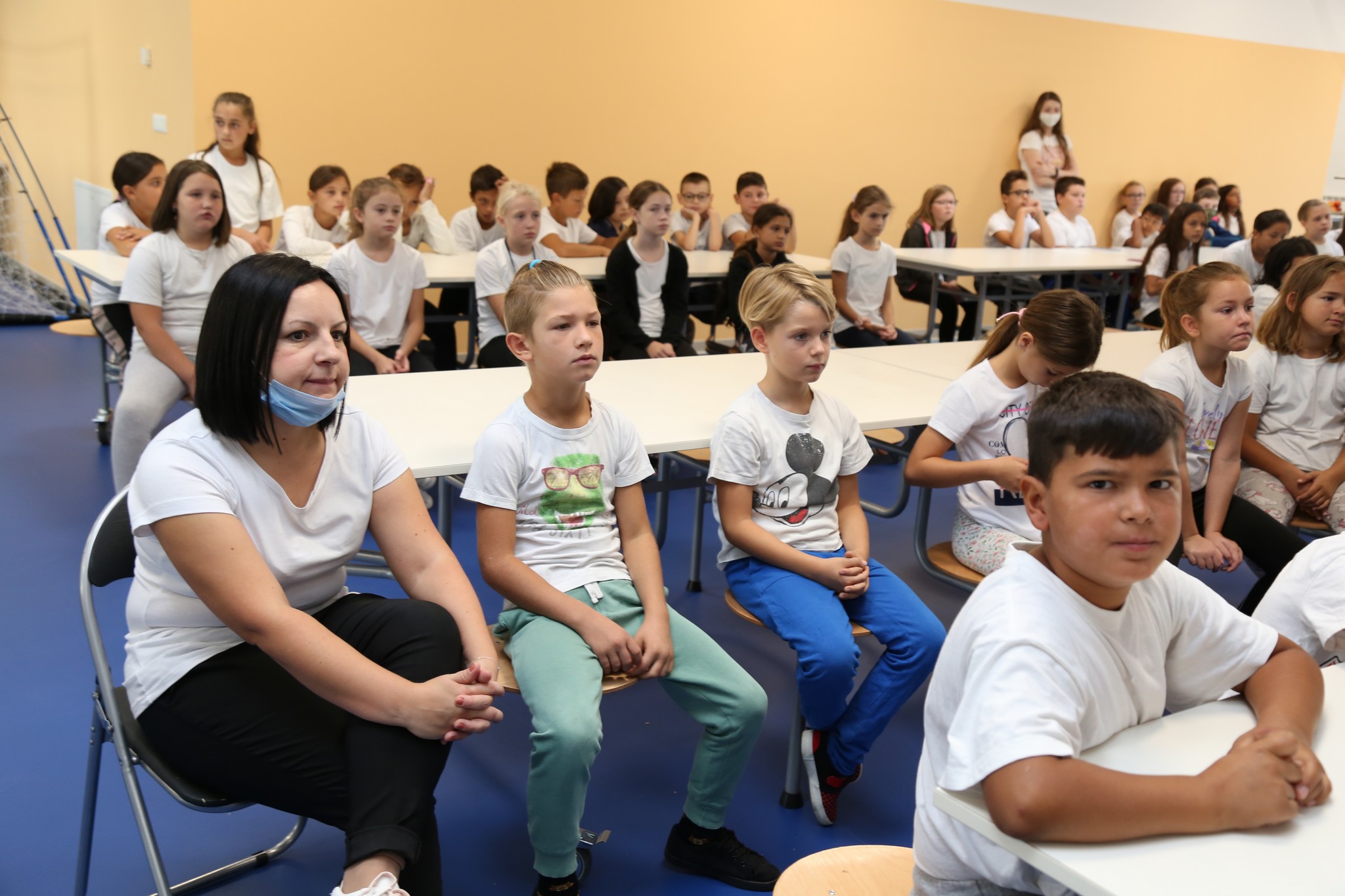 Filip Ude povodom Hrvatskog olimpijskog dana posjetio OŠ Vladimira Nazora Pribislavec