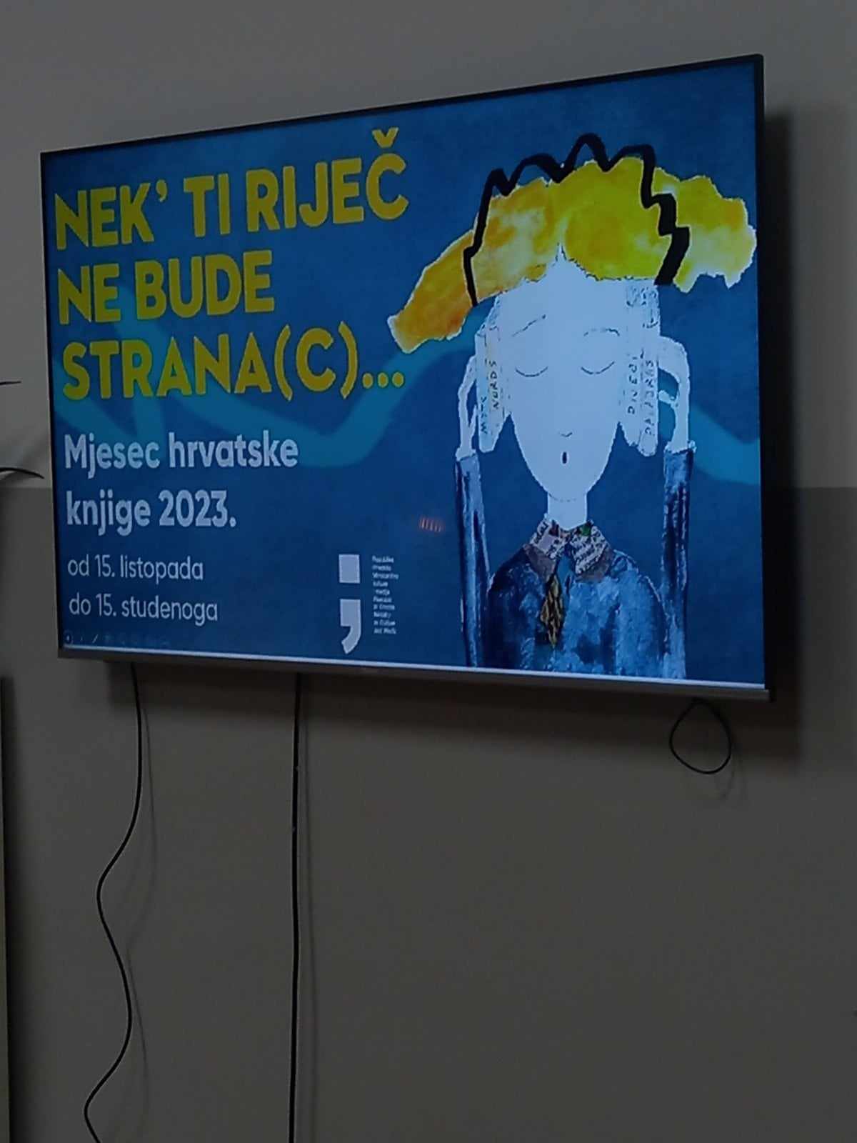 Mjesec hrvatske knjige u I. OŠ Čakovec