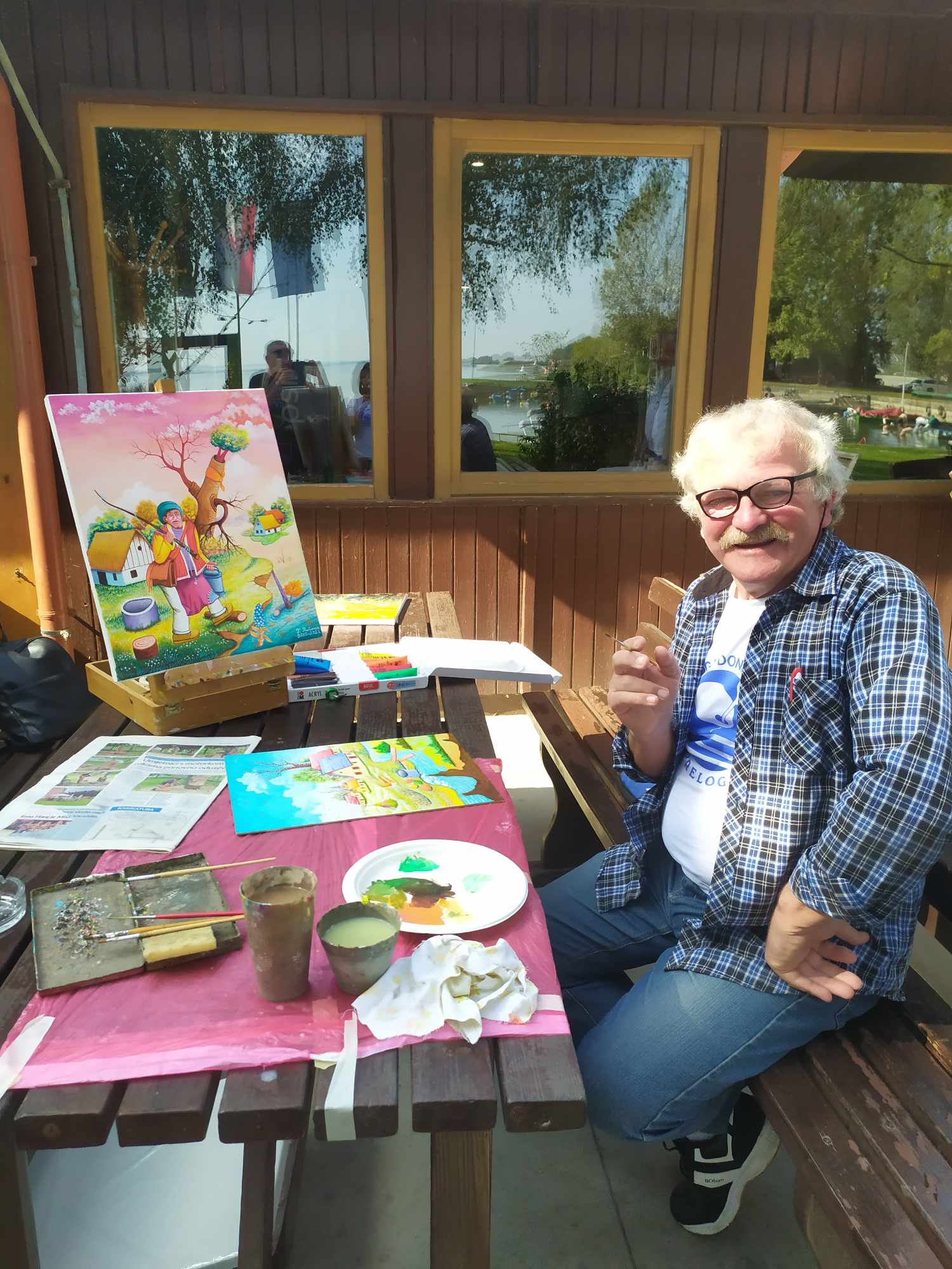 INTIMNO OKRUŽENJE Likovna kolonija LUDM Prelog održana je na prekrasnoj Marini