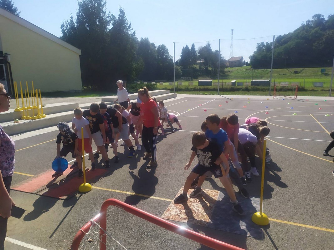 SPORT I DRUŽENJE Mališani iz vrtića ‘Maslačak’ uključili su se u obilježavanje Europskog tjedna sporta
