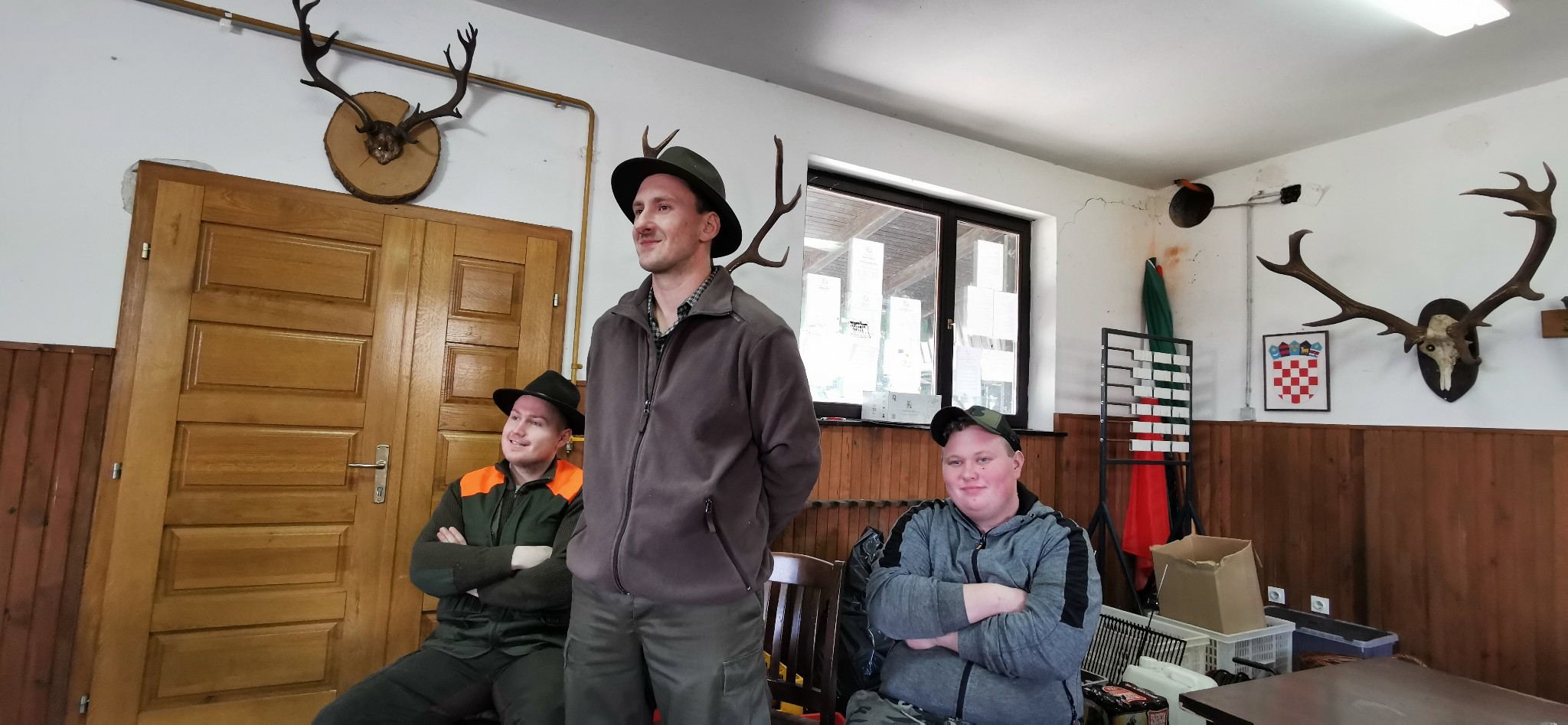 Lovačko krštenje tri mlada lovca u Lovačkom društvu Jastreb Domašinec