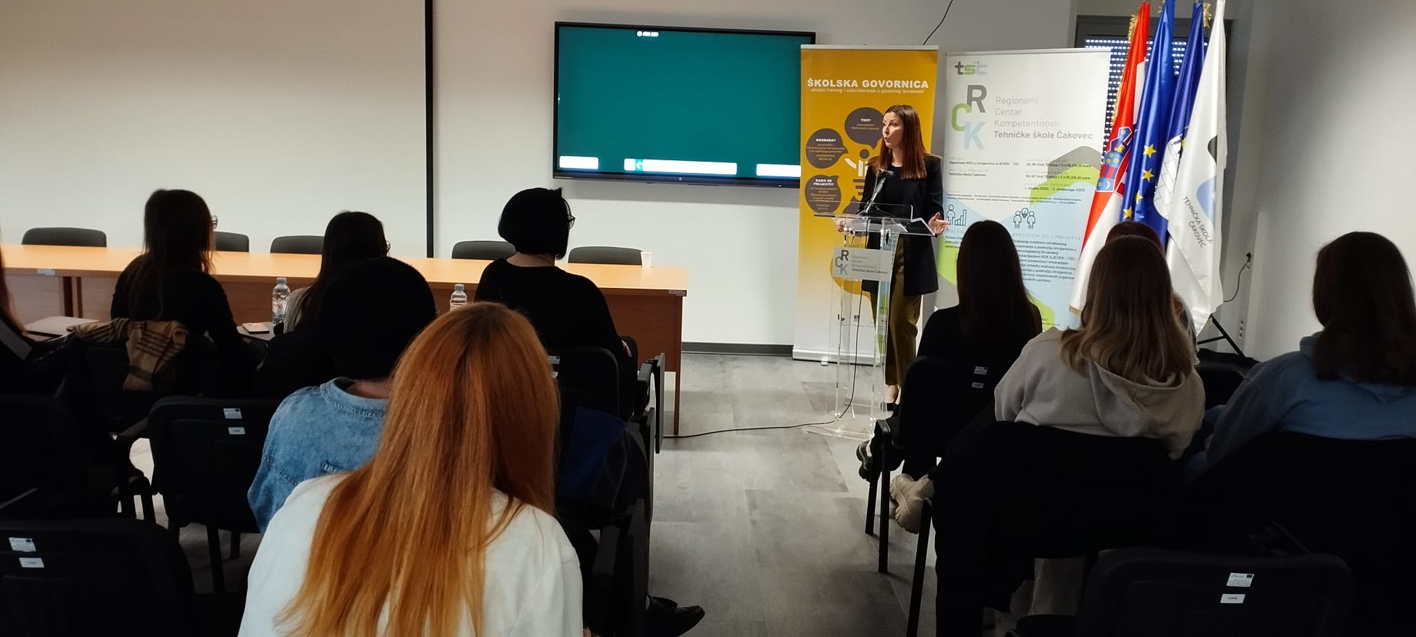 Školska govornica u Tehničkoj školi Čakovec