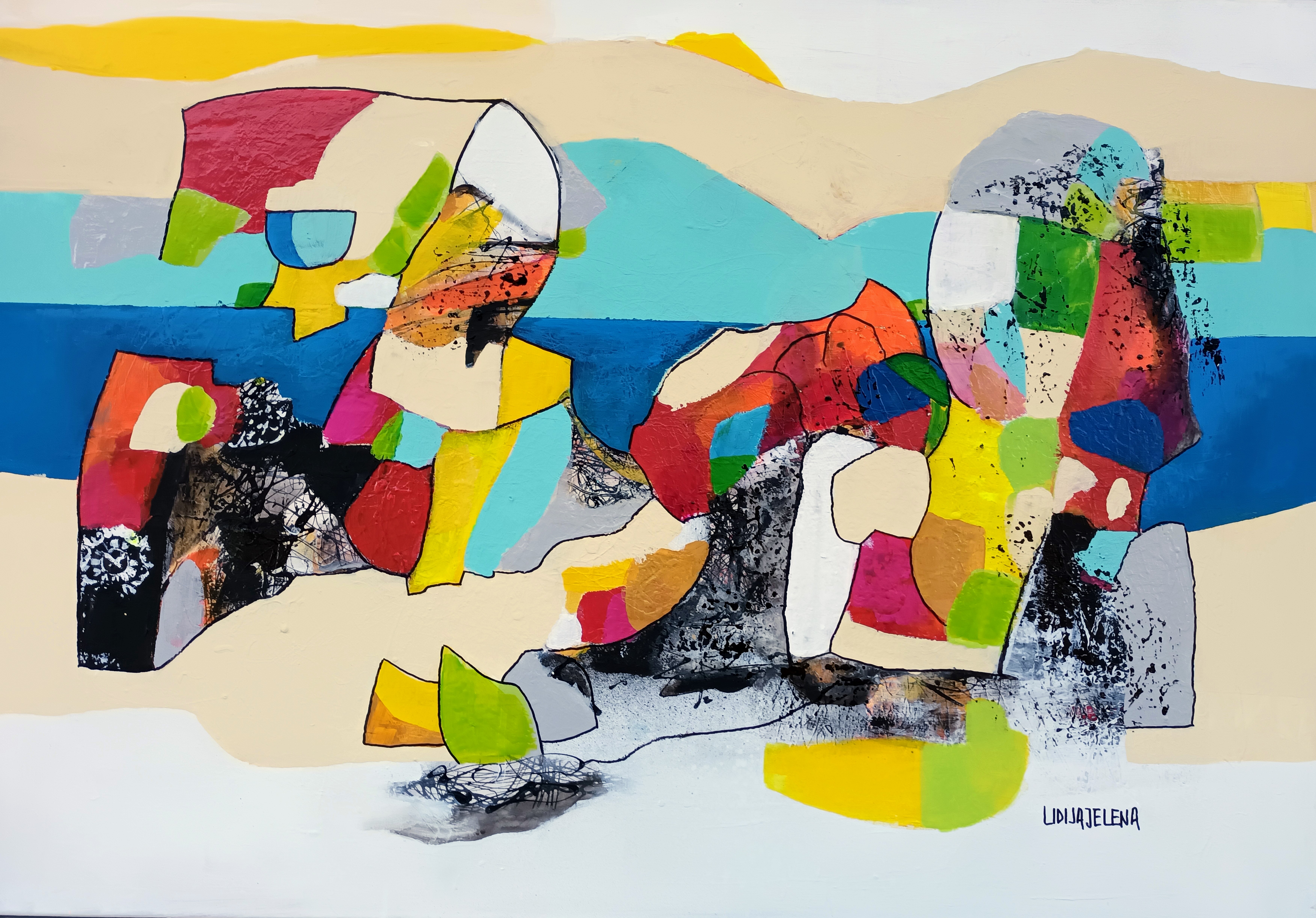 Jednodnevna izložba slika na otvorenom slikarice Lidije Jelene Jurčec iz Čehovca