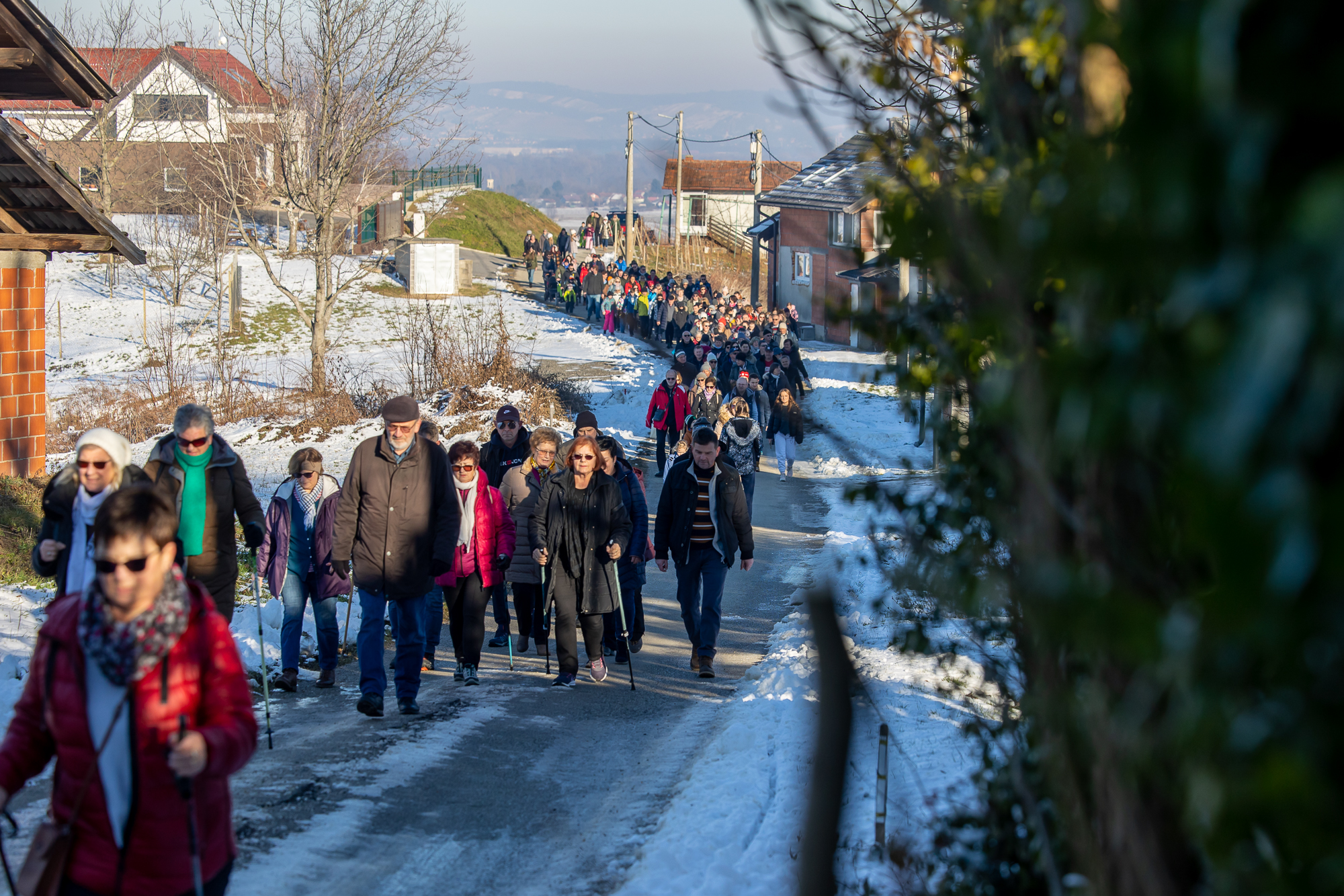 FOTO Pogledajte kako je bilo na Vincekovom pohodu u Svetom Martinu na Muri