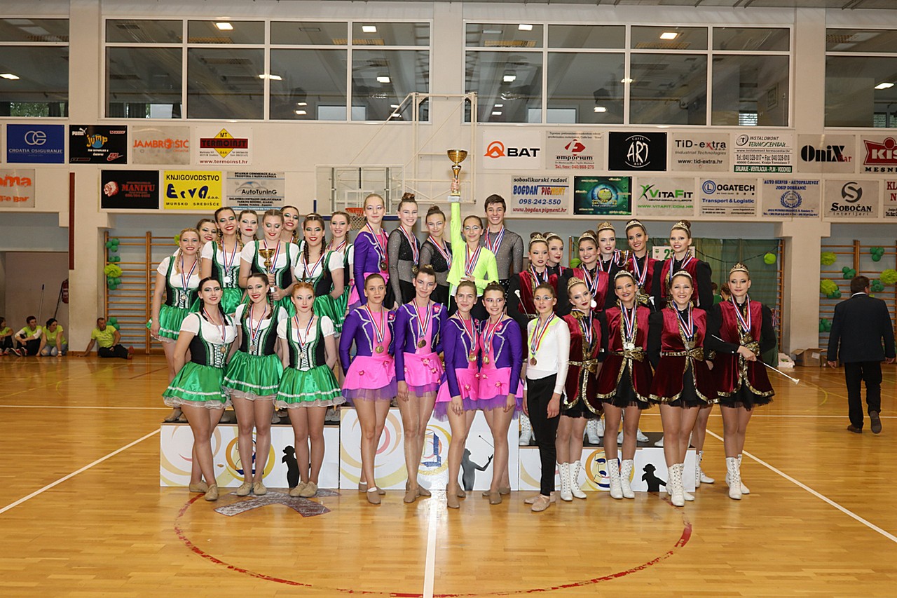 23. Državno prvenstvo u mažoret plesu u Murskom Središću (nedjelja)