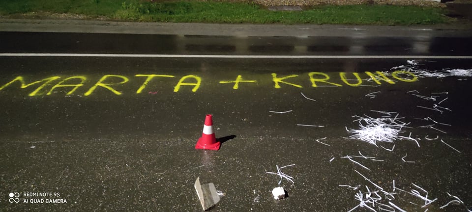 FOTO Potepanje ih nije mimoišlo: Žene se Marta Tuksar i Krunoslav Erdelja iz Peklenice