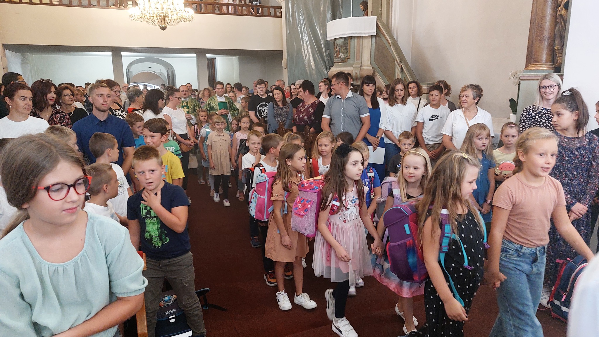 Župa Nedelišće: Sveta misa za početak nove školske godine