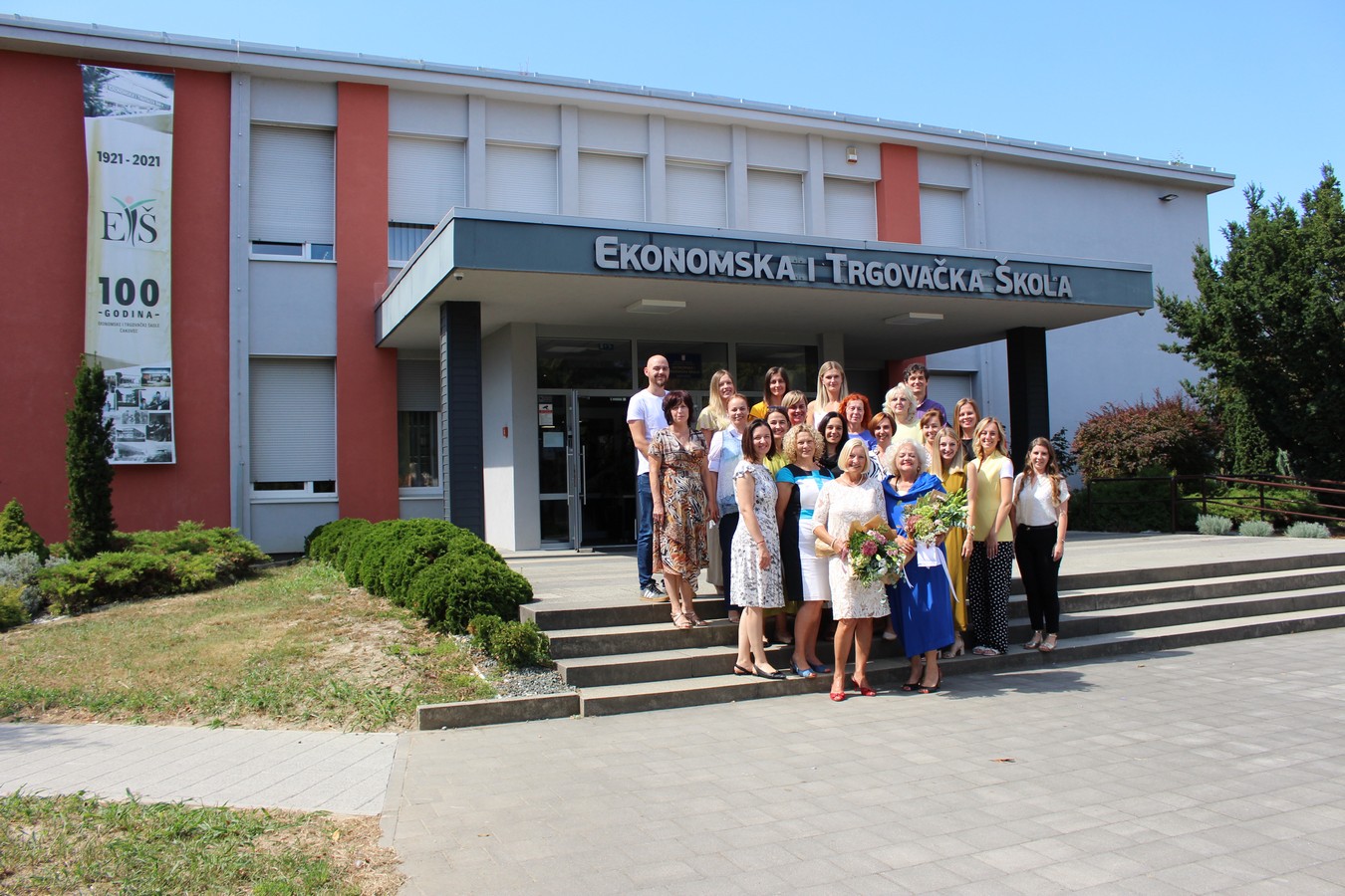 etš čakovec Bosiljka Vinković Kukolić i profesori Zita Lajtman i Davorin Zorko (92)