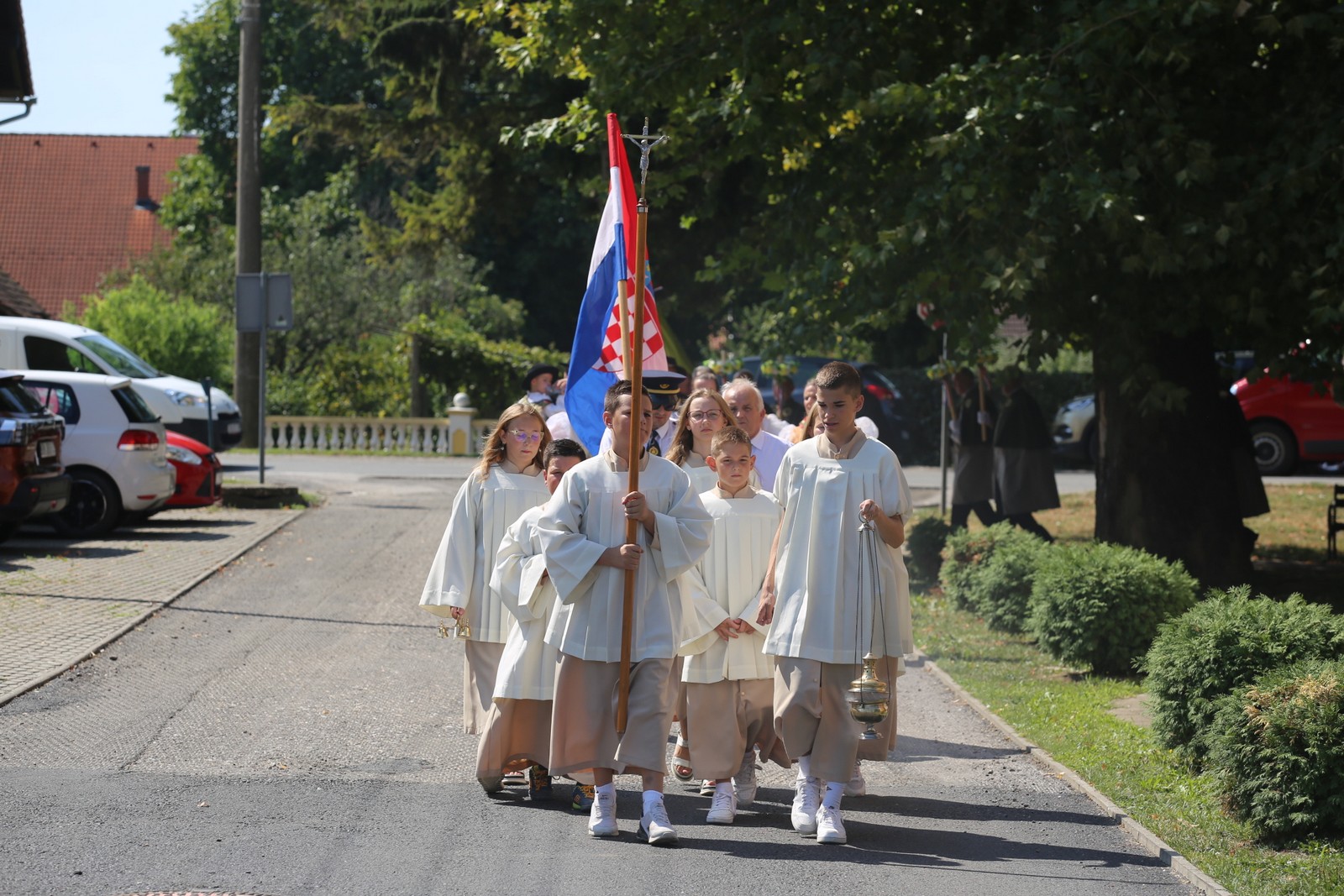 ROKOVO U MEĐIMURJU Procesija i sveta misa u Draškovcu