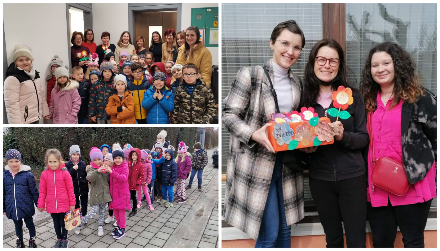 Mališani iz vrtića Zvončić Nedelišće izradili cvjetiće pa razveselili starije i nemoćne Mališani iz vrtića Zvončić Nedelišće izradili cvjetiće pa razveselili starije i nemoćne