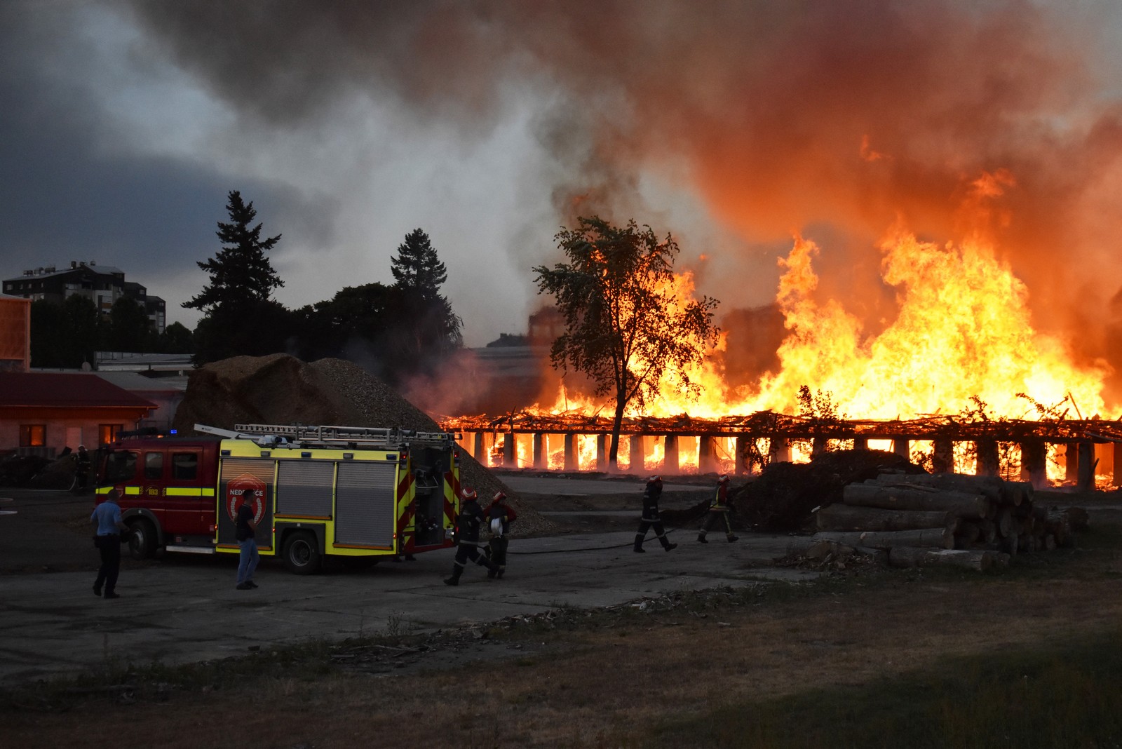 Požar kakav Čakovec ne pamti