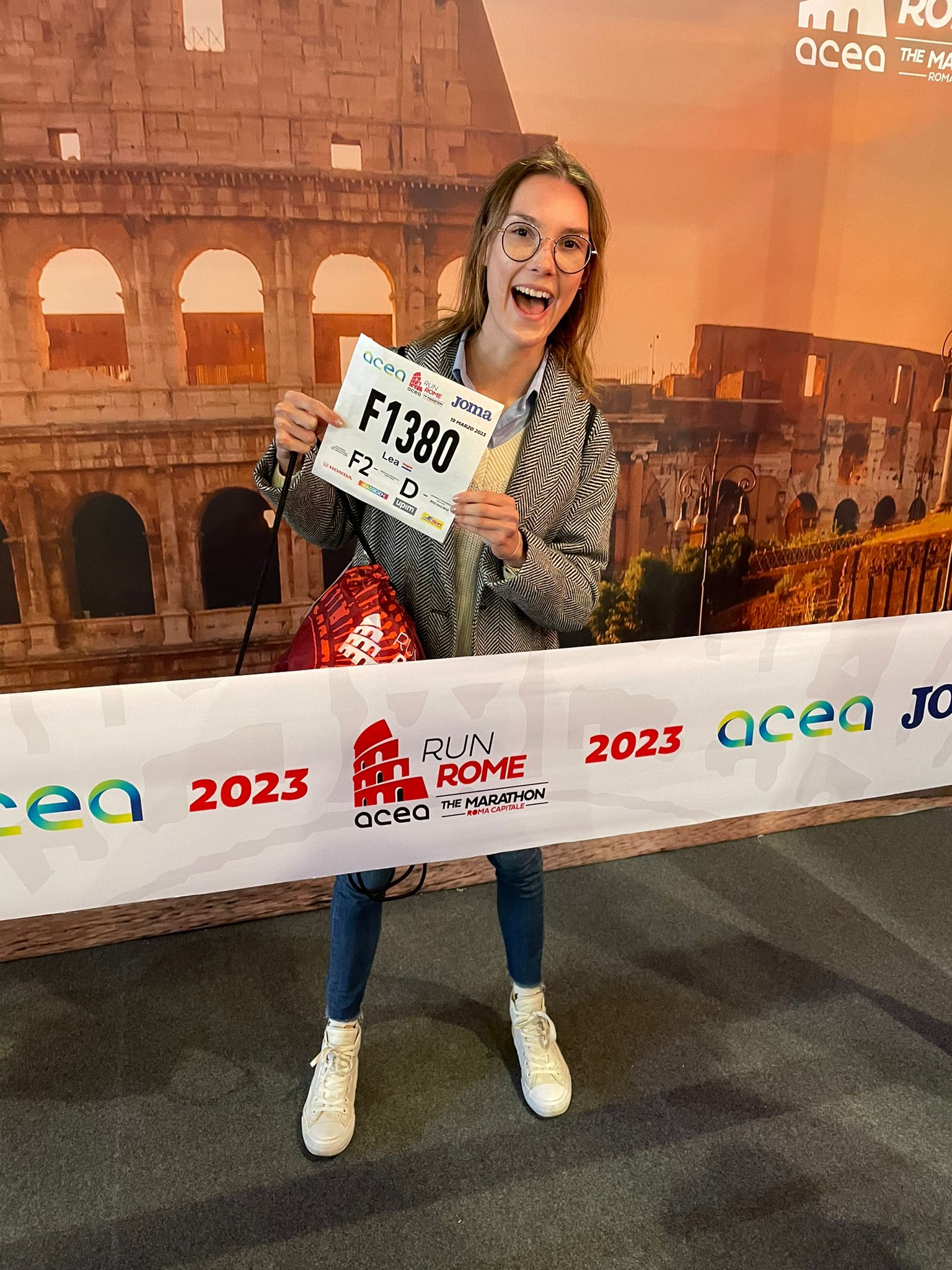 LEA ŠARIĆ IZ VRATIŠINCA Uspješna studentica medicine u Rimu istrčala i svoj prvi maraton!