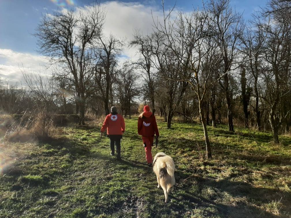 FOTO I ovog tjedna su naši timovi Crvenog križa na potresom pogođenom području