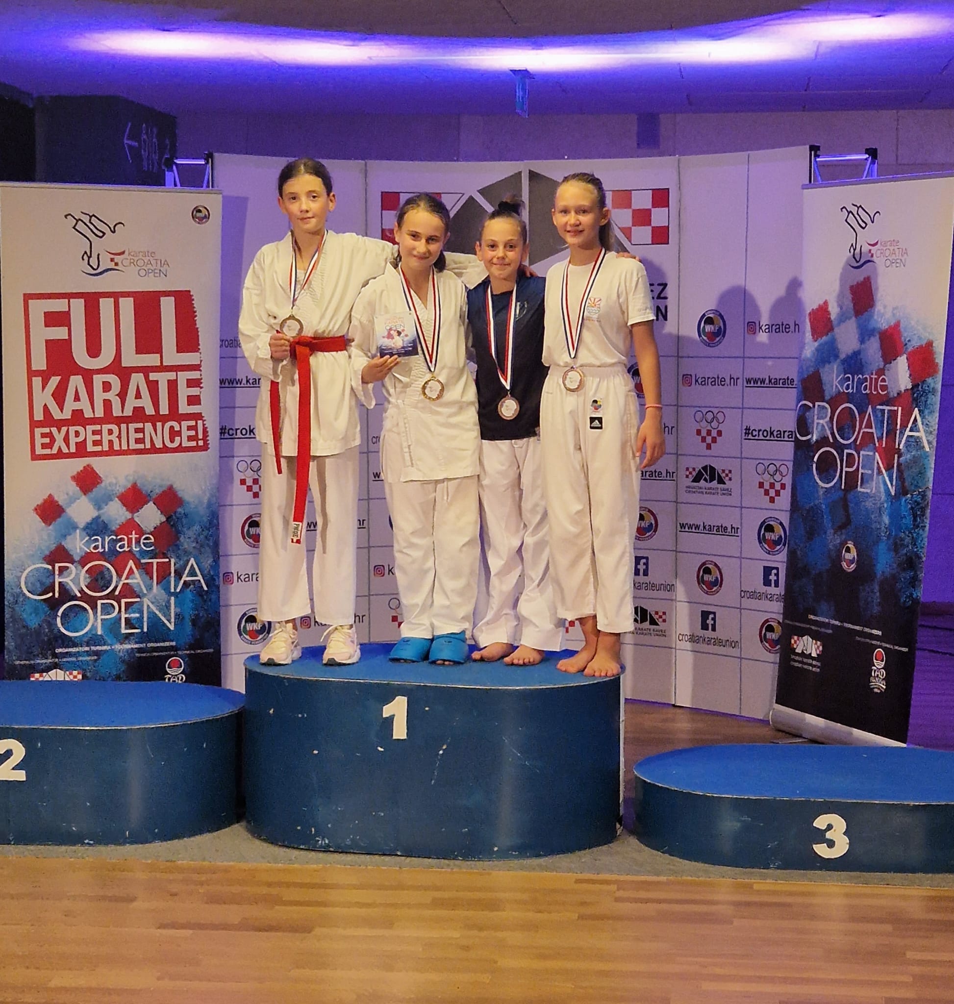 KARATE KLUB GLOBUS Na ‘Croatia openu’ u Rijeci osvojili 3 zlata i 6 bronci