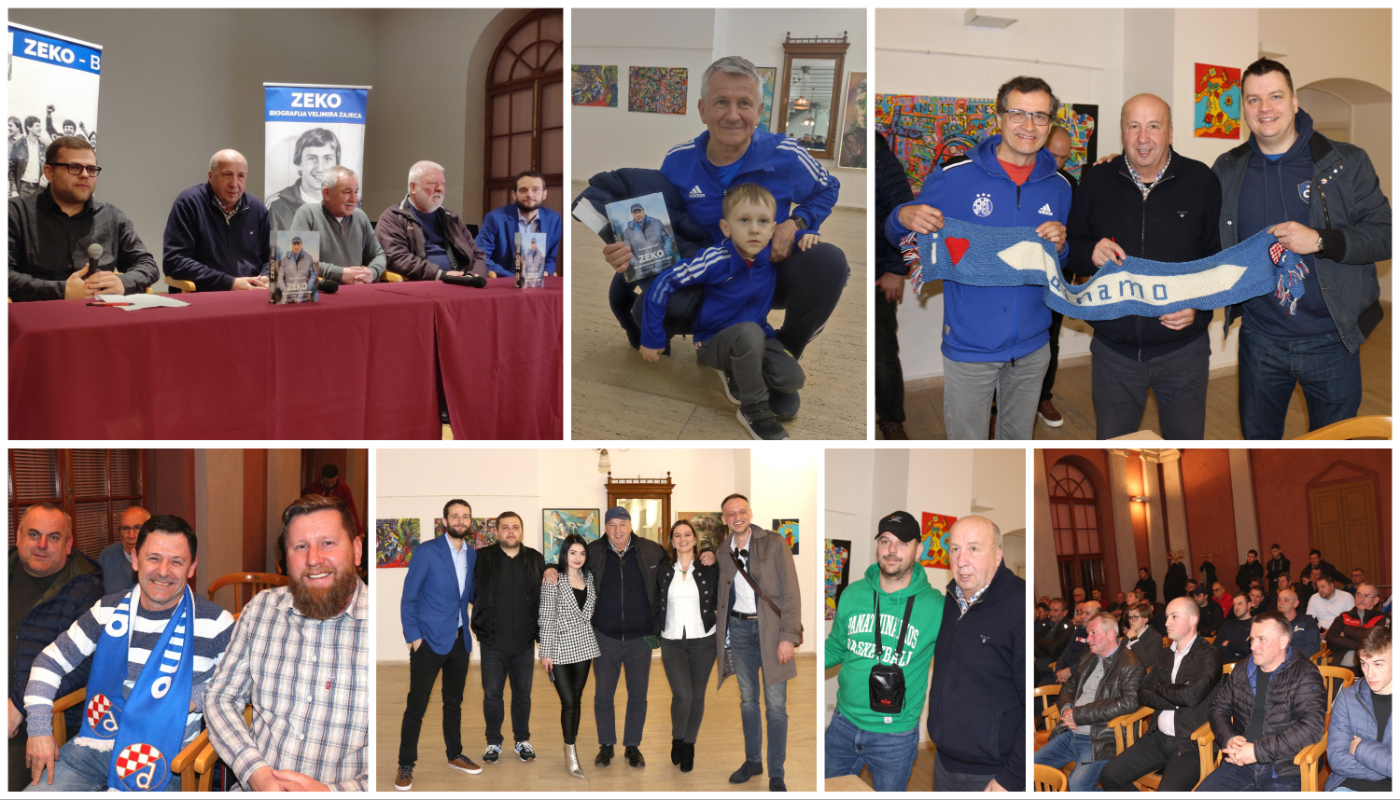 U Čakovcu predstavljena biografija Velimira Zajeca, legende zagrebačkog Dinama