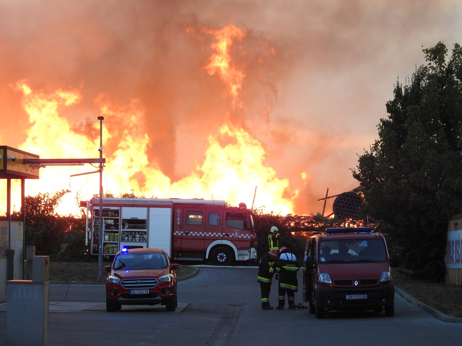 Požar kakav Čakovec ne pamti