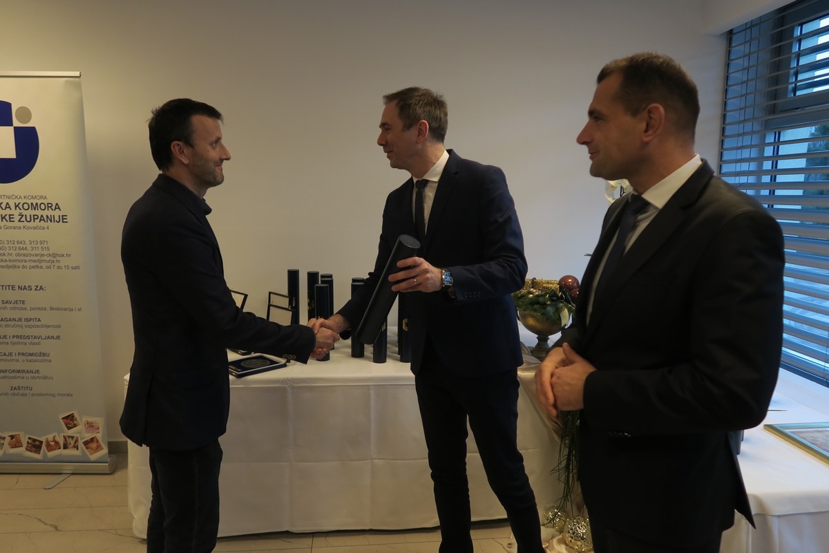 PONOS MEĐIMURJA Dodijeljene nagrade vrijednim obrtnicima koji djeluju više od 20 godina!