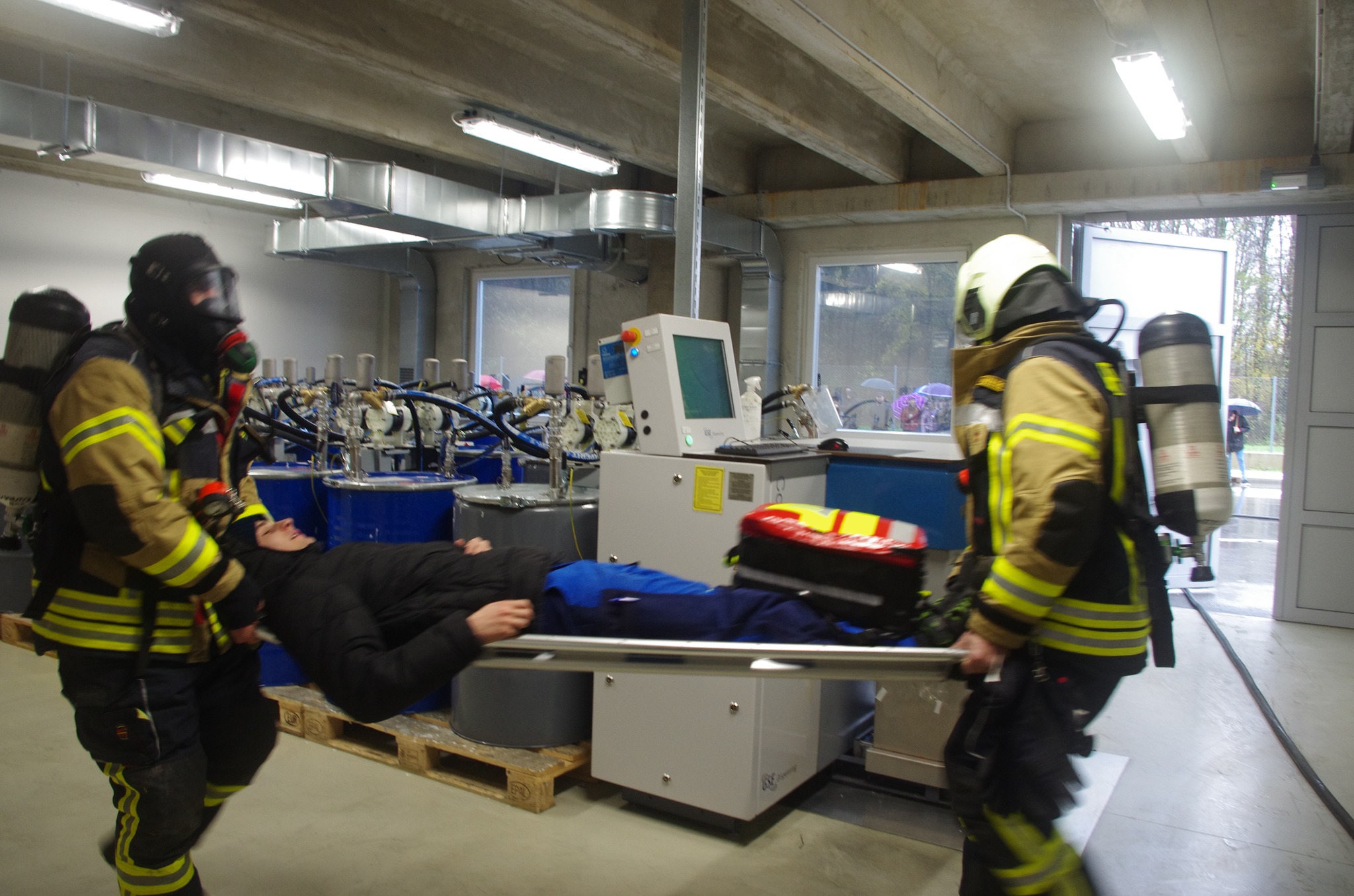 Kotoripski vatrogasci proveli vatrogasnu vježbu u tvrtki Muraplast