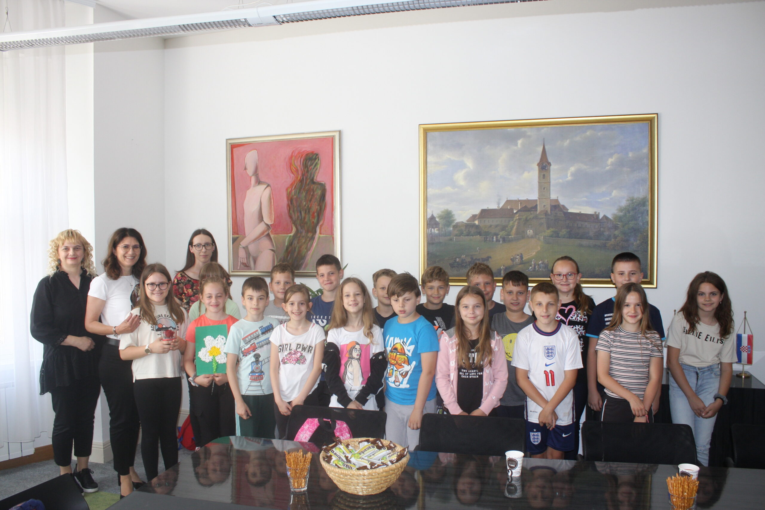 Školarci iz Belice u posjetu čakovečkoj gradonačelnici