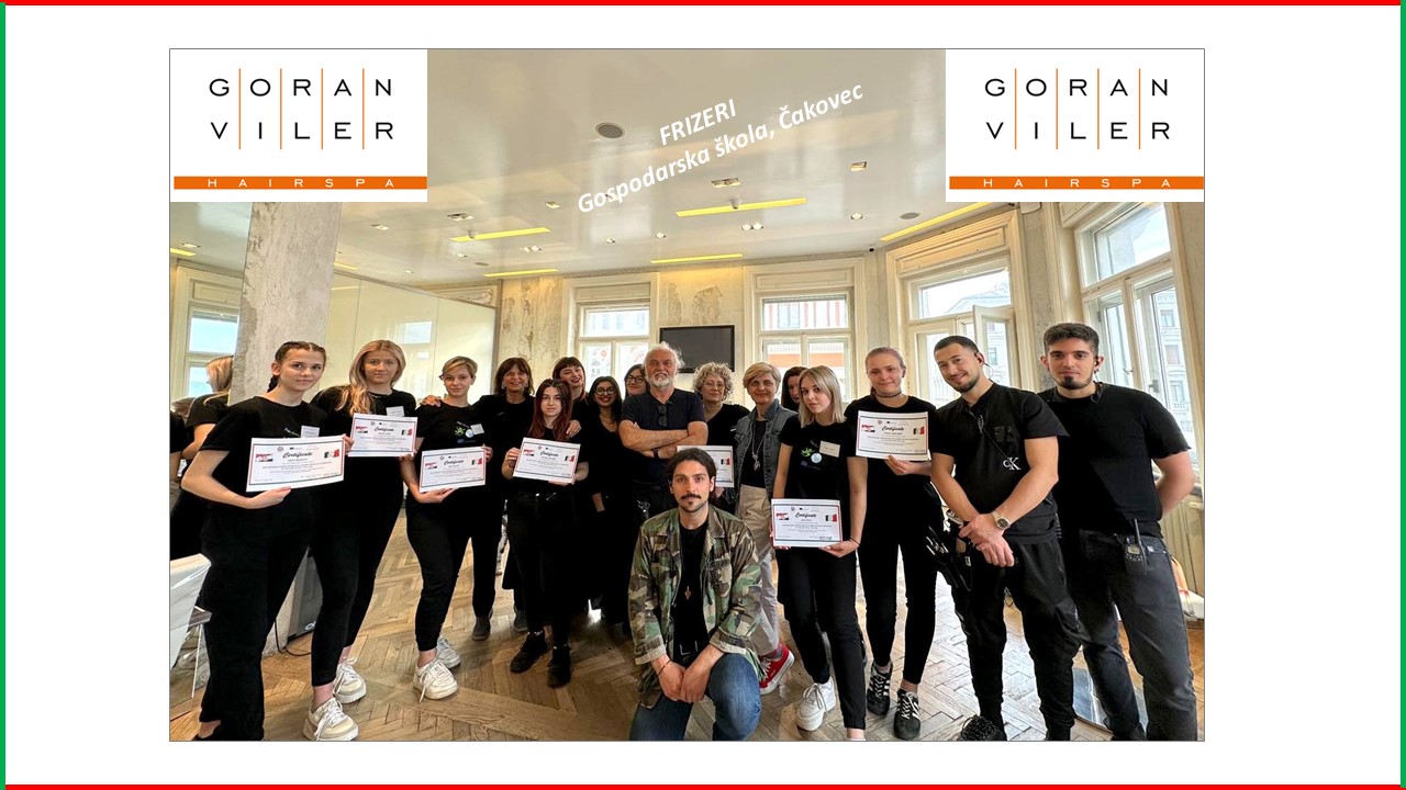 Gospodarska škola Čakovec – frizeri na praksi u Italiji