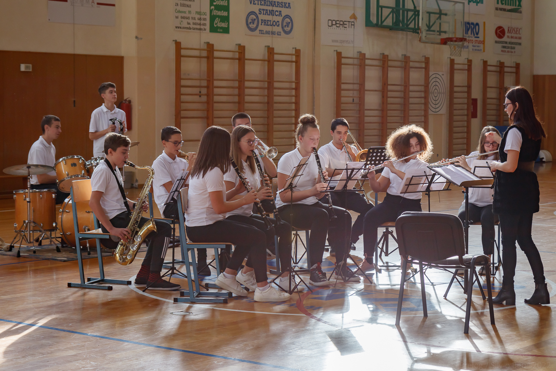 Puhački orkestar u OŠ Prelog