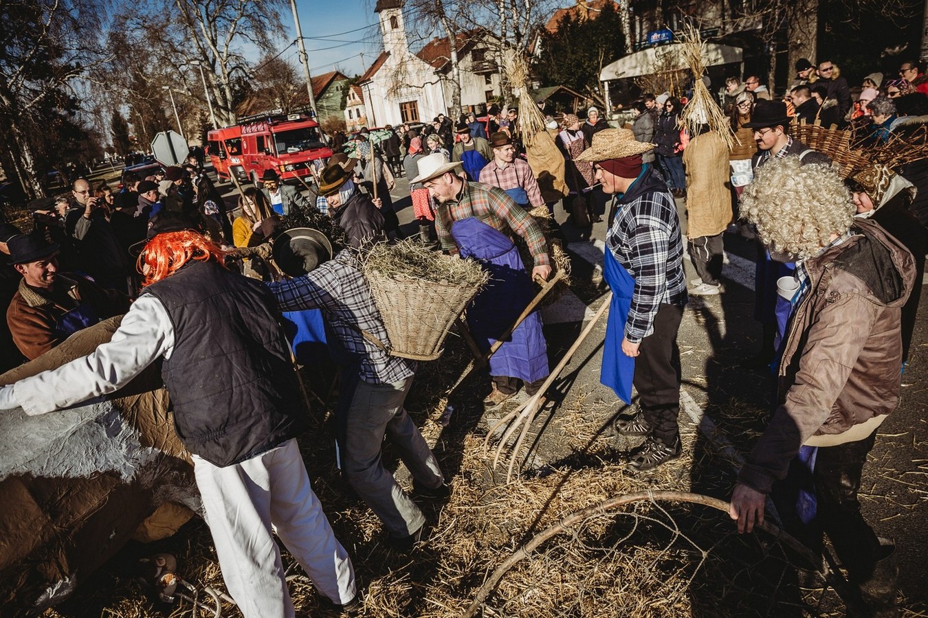 Mnoštvo maski na tradicionalnom Nedelskom fašniku u Nedelišću