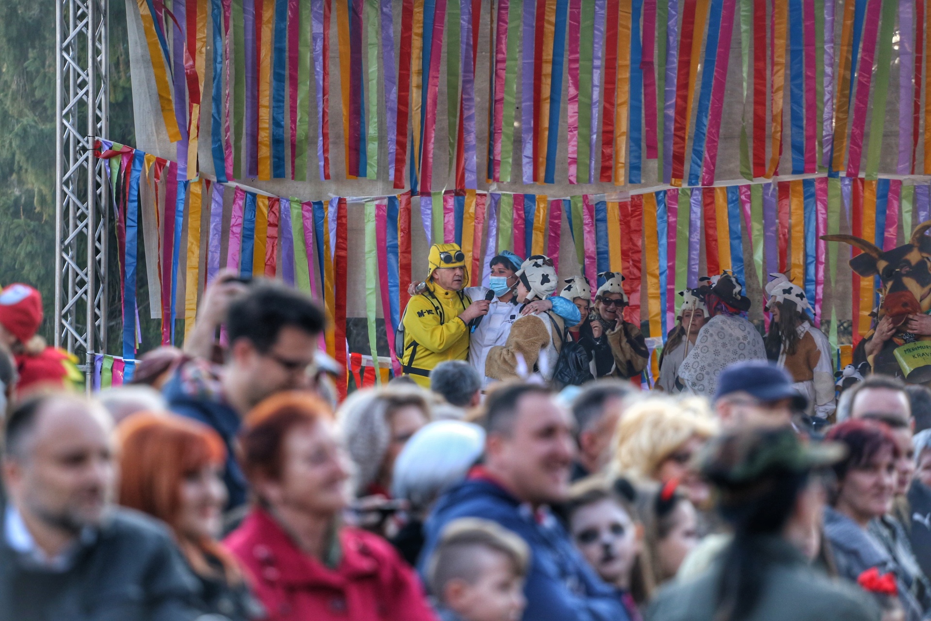 Fašnik u Čakovcu privukao veliki broj maski i građana