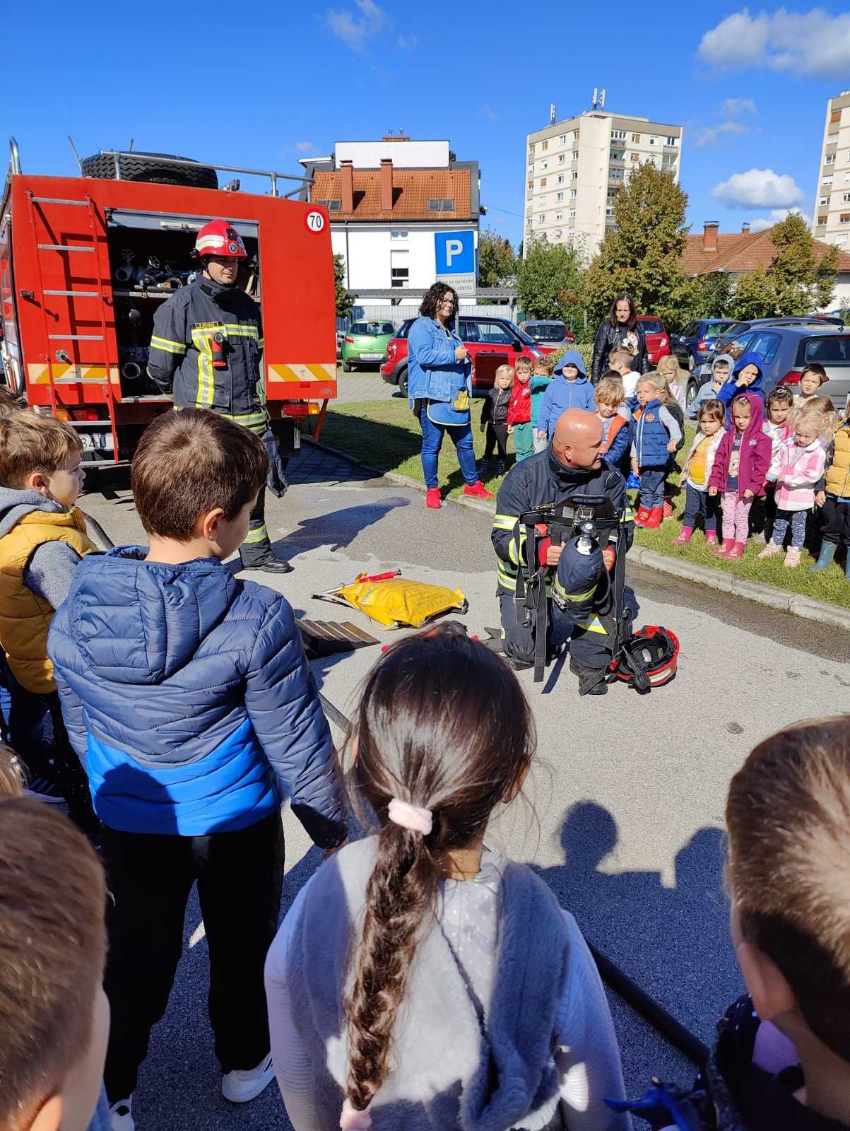 Vatrogasci u Dječjem vrtiću Cvrčak
