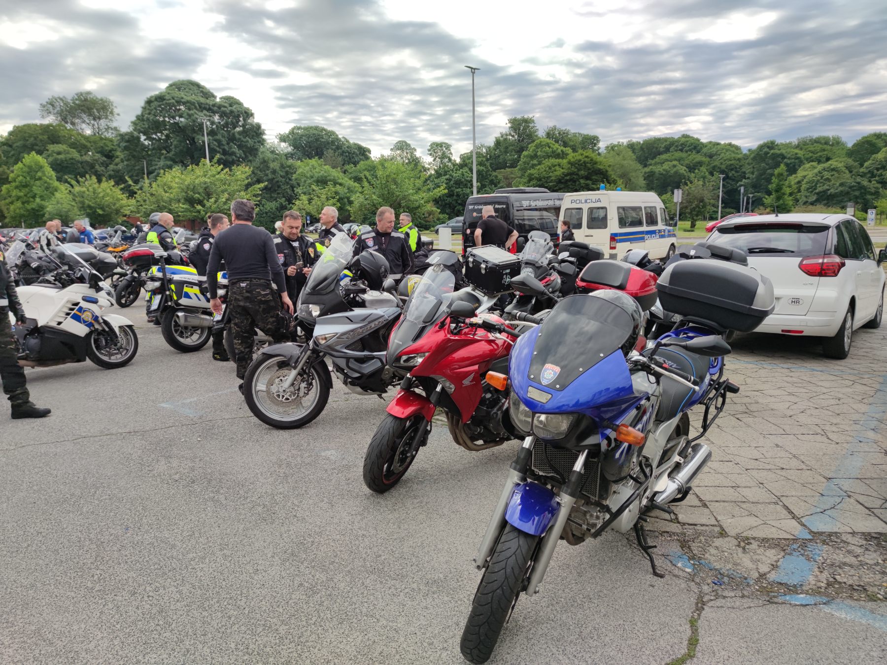 Iz Čakovca jutros krenula prva policijska IPA motorijada!