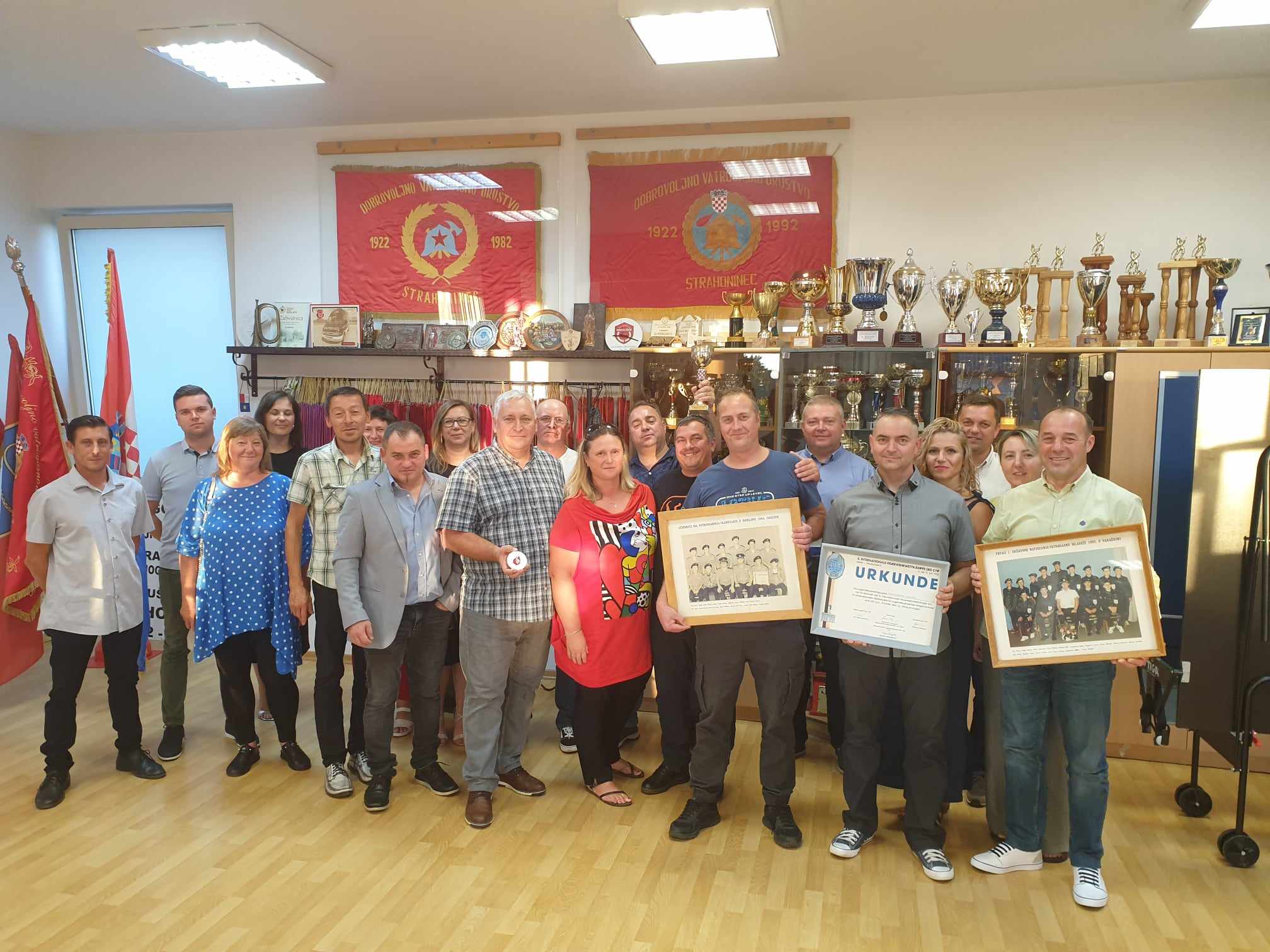 30 godina od sudjelovanja mladeži DVD-a Strahoninec na vatrogasnom natjecanju u Berlinu
