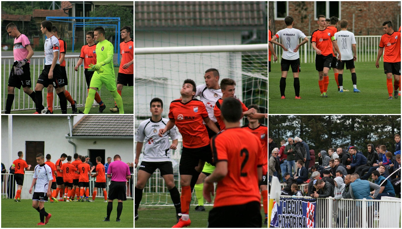 Prva utakmica finala kupa juniora ŠN Graničar/Vidovčan – NŠ Međimurje Čakovec