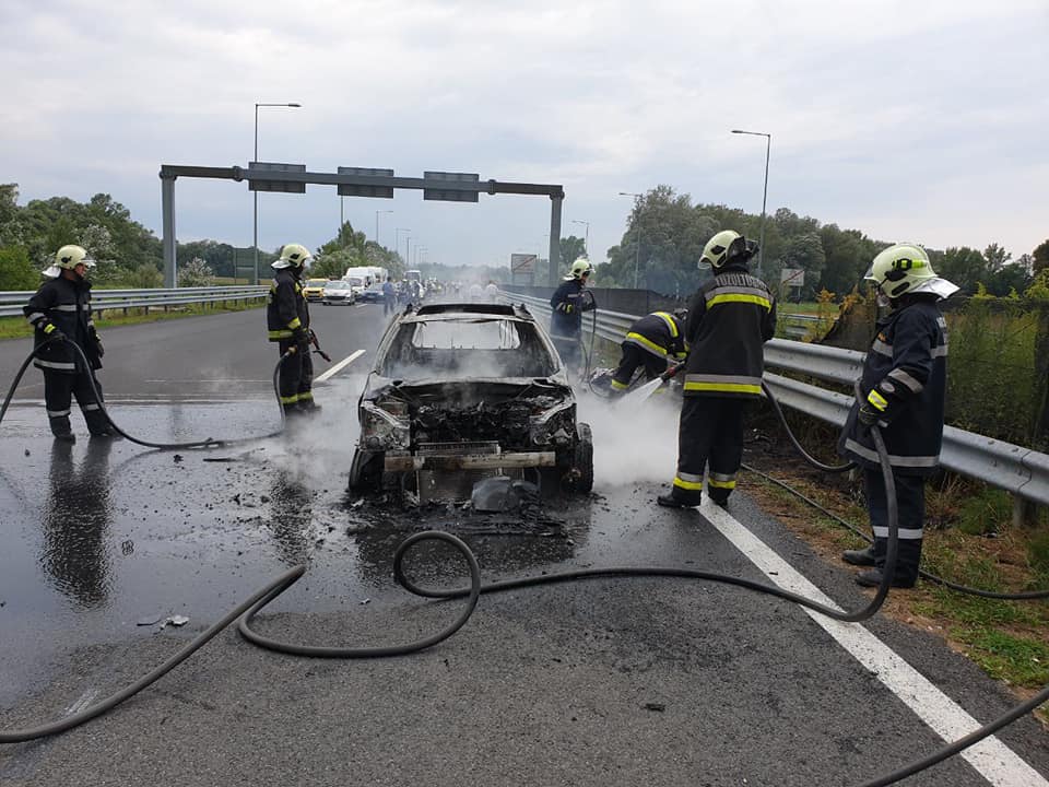 Požar auta DVD Goričan