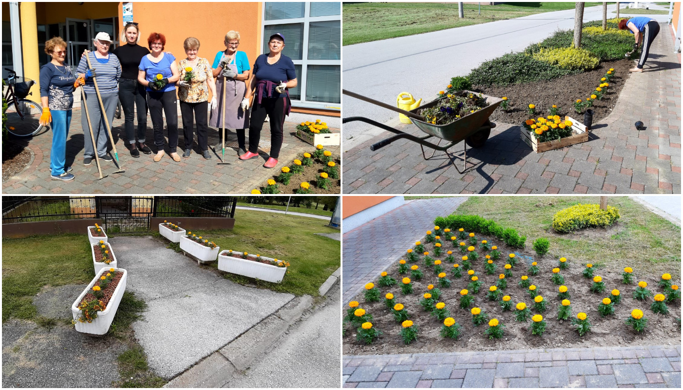 Članice udruge Brest cvijećem ukrasile svoj Podbrest