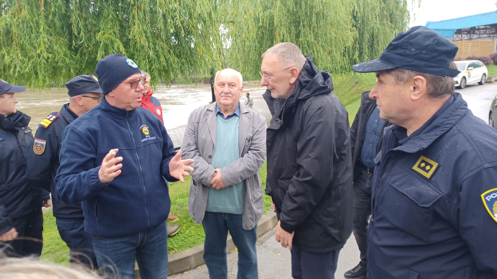 božinović u murskom središću poplava 2023